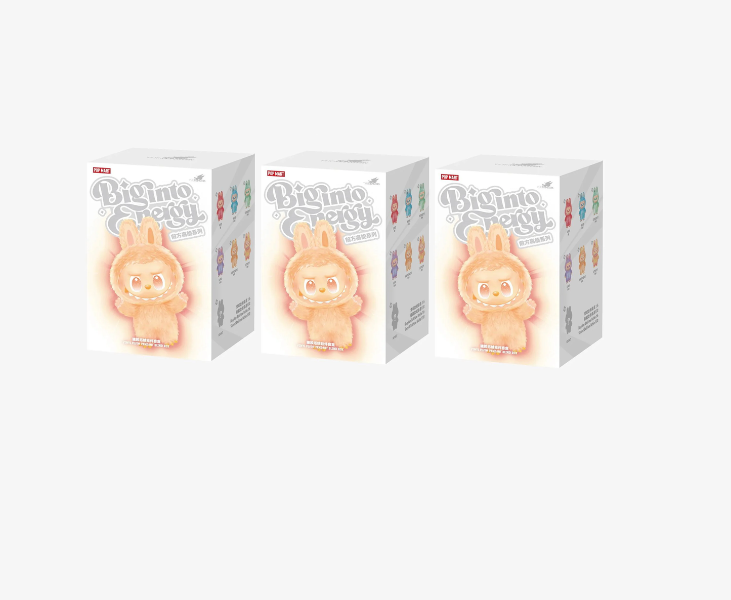 Labubu Mystery Box - 3-pack (Big into Energy)